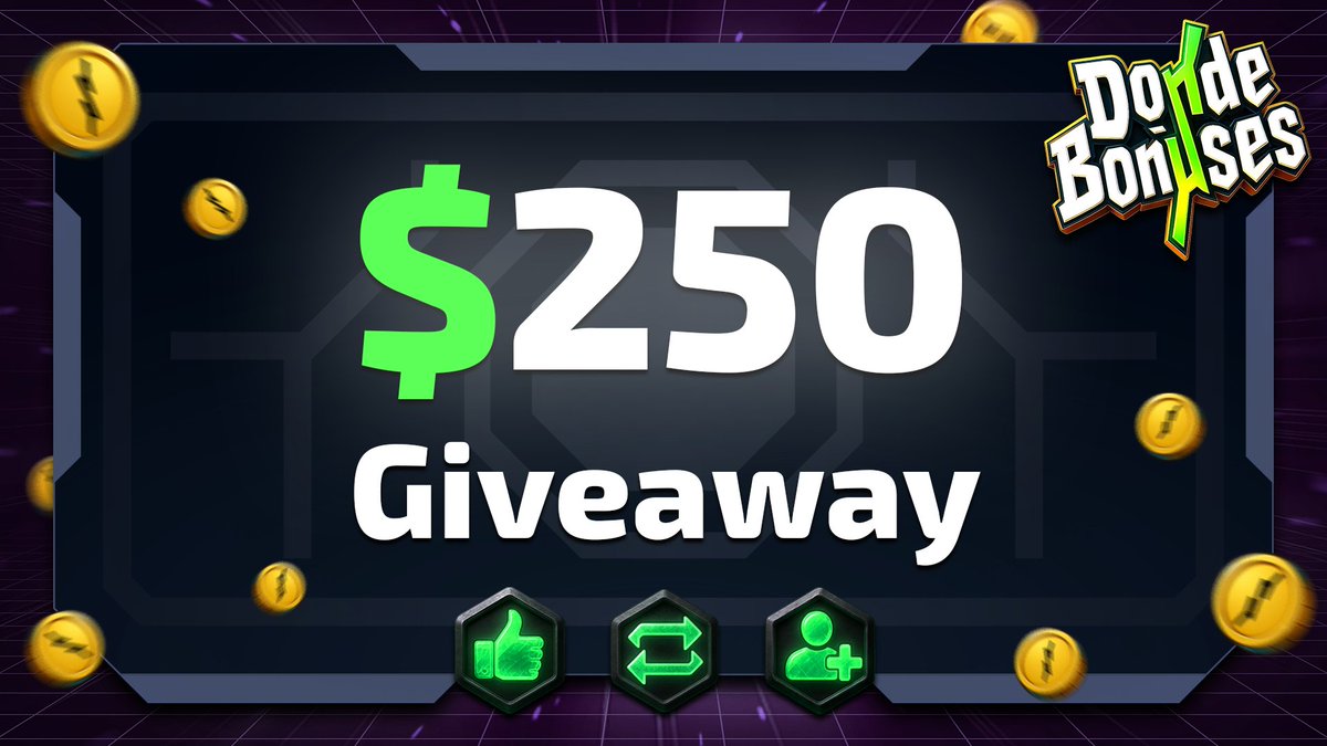 🔥 DONDEBONUSES $250 GIVEAWAY 🔥

1. RT + FOLLOW + TAG 2 FRIENDS
2. Sign Up With Code 'Donde' On Stake! 📎stake.com/?c=789720c85d
3. SUB + LIKE + COMMENT On New YT VIDEO: youtu.be/bMuLiDyESSo
4. Comment Proof of Everything Below

Rolling 5 Winners in 24h hours from now!⏰