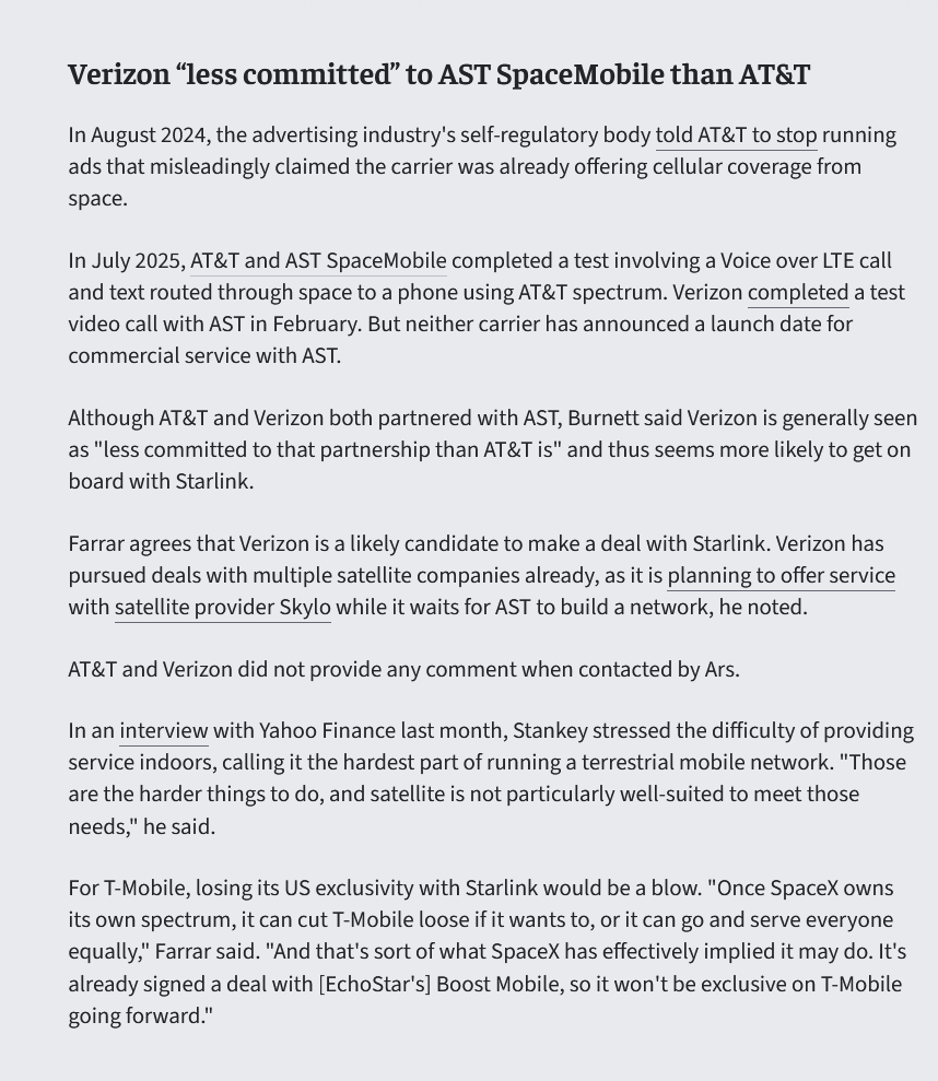 DaInverseCramer's tweet image. As far as frauds go in terms of predictions, Tim Farrar makes Cramer sound like a pro. Regarding D2C, or satcom in general, how come people still ask him for an "analysis"?
The only way they get what they came for is if they were after the "anal" part. Sure hurts!
$asts #starlink