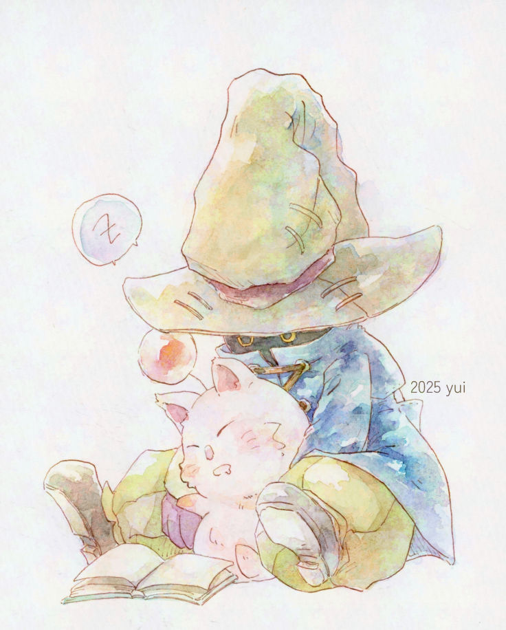 yui_norimaki's tweet image. ビビとモーグリ