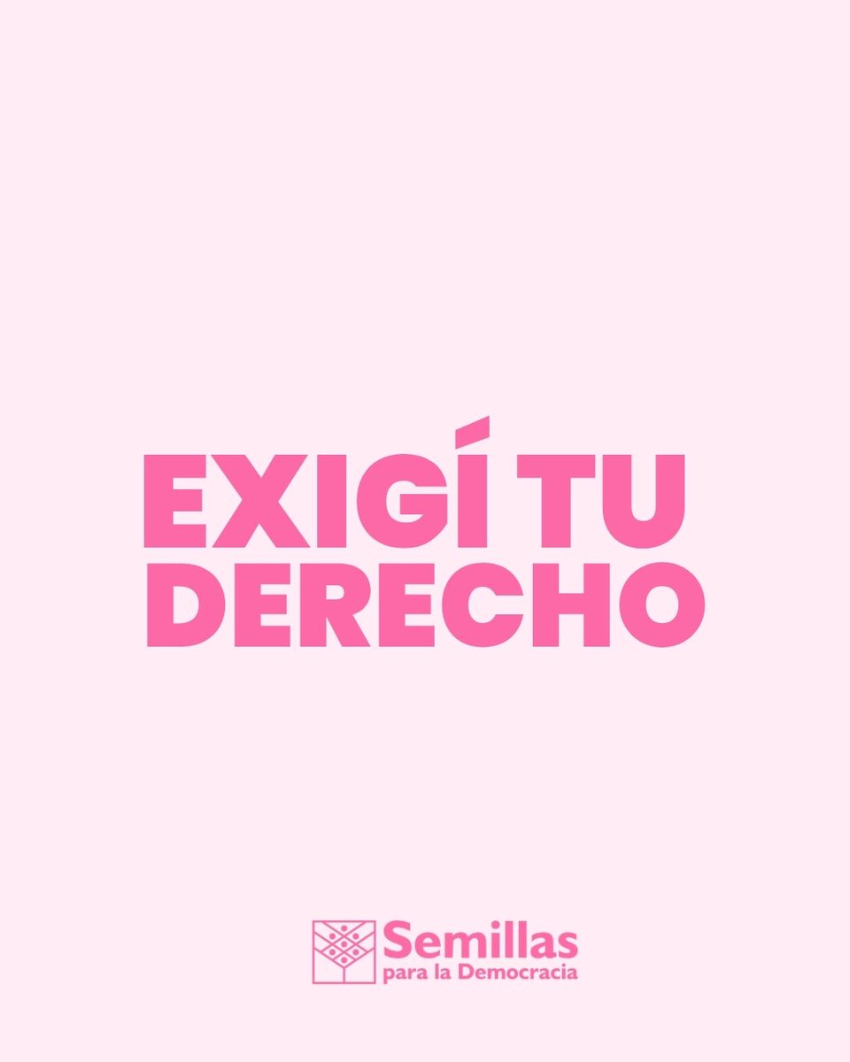 Semillas para la Democracia tweet media