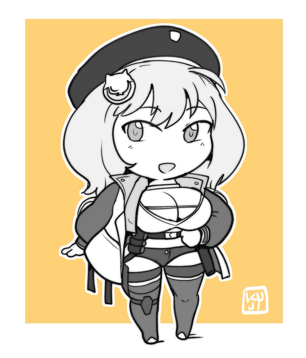 アニス(NIKKE) 「Anis doodle comm」|🍡 イーサン 🍡 Comms Open!のイラスト