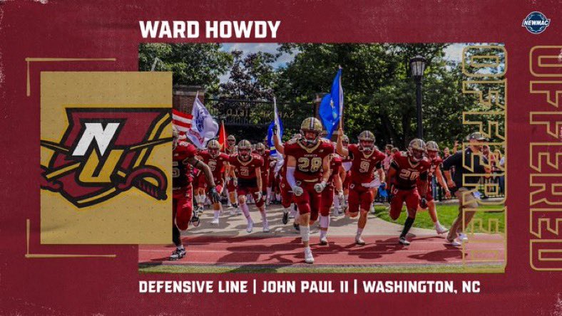 wardhowdy (@wardhowdy1) on Twitter photo I would like to thank Head Coach Bill Russell at Norwich University for extending me an offer! <a href="/THEcoachRussell/">Bill Russell</a> <a href="/NorwichCadets/">Norwich Cadets</a> <a href="/norwichnews/">Norwich University</a> <a href="/JP2SPORTS/">John Paul II Catholic High School Sports</a> <a href="/JP2HFC/">Sean Murphy</a> I would like to thank Head Coach Bill Russell at Norwich University for extending me an offer! <a href="/THEcoachRussell/">Bill Russell</a> <a href="/NorwichCadets/">Norwich Cadets</a> <a href="/norwichnews/">Norwich University</a> <a href="/JP2SPORTS/">John Paul II Catholic High School Sports</a> <a href="/JP2HFC/">Sean Murphy</a>