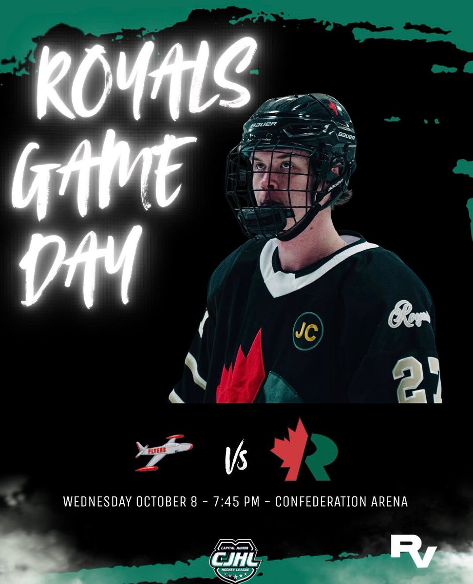 It’s GAME DAY! The Royals are back at home looking to get back in the win column as they take on the Stony Plain Flyers. Puck drop from Confed goes at 7:45 PM #Royalmaniacs #yeg #juniorb #hockey <a href="/rayan_tubecc/">Rayan Tubeec</a>