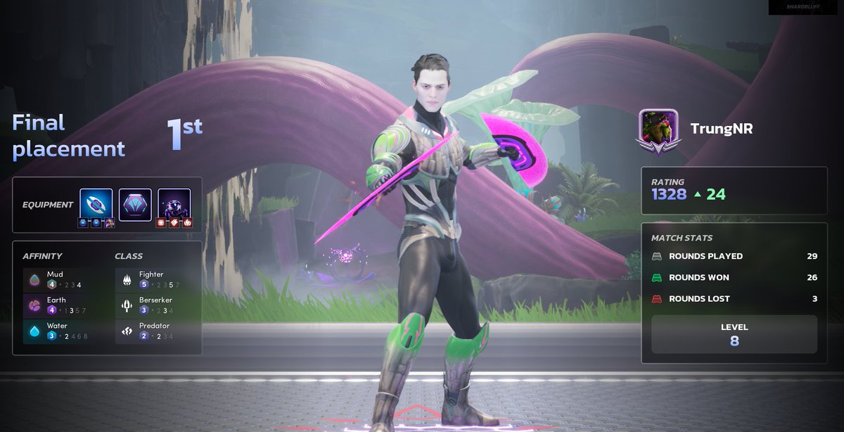 While waiting for the Illuvium MMO to launch, I play a few Arena matches every day.

Yesterday, in the Illuvium Discord, Foxspirit|Atlas guided me on how to build a 4 Mud team.

And man, Mud is seriously OP right now.

I ended up in first place with a total domination over the