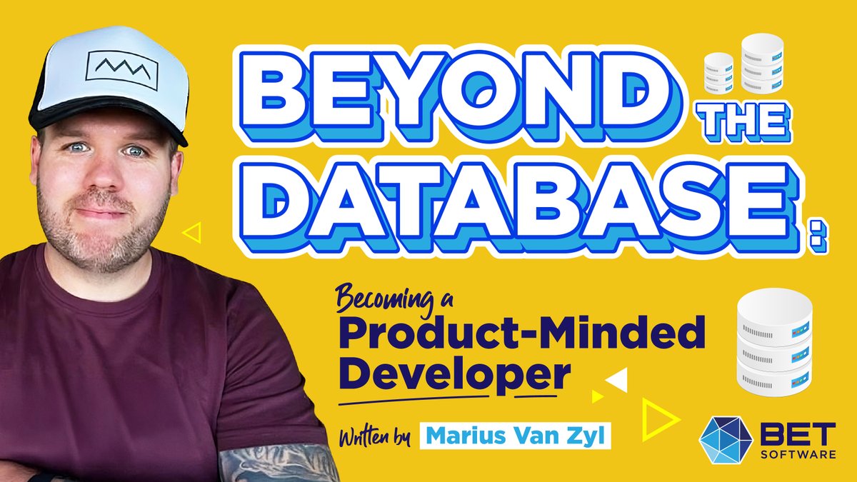 SoftwareBet's tweet image. “I thought SQL was just CRUD… until it wasn’t.” 

Marius Van Zyl’s journey beyond the database: Read more - betsoftware.com/blog 

#SQL #DevLife #ProductPerformance