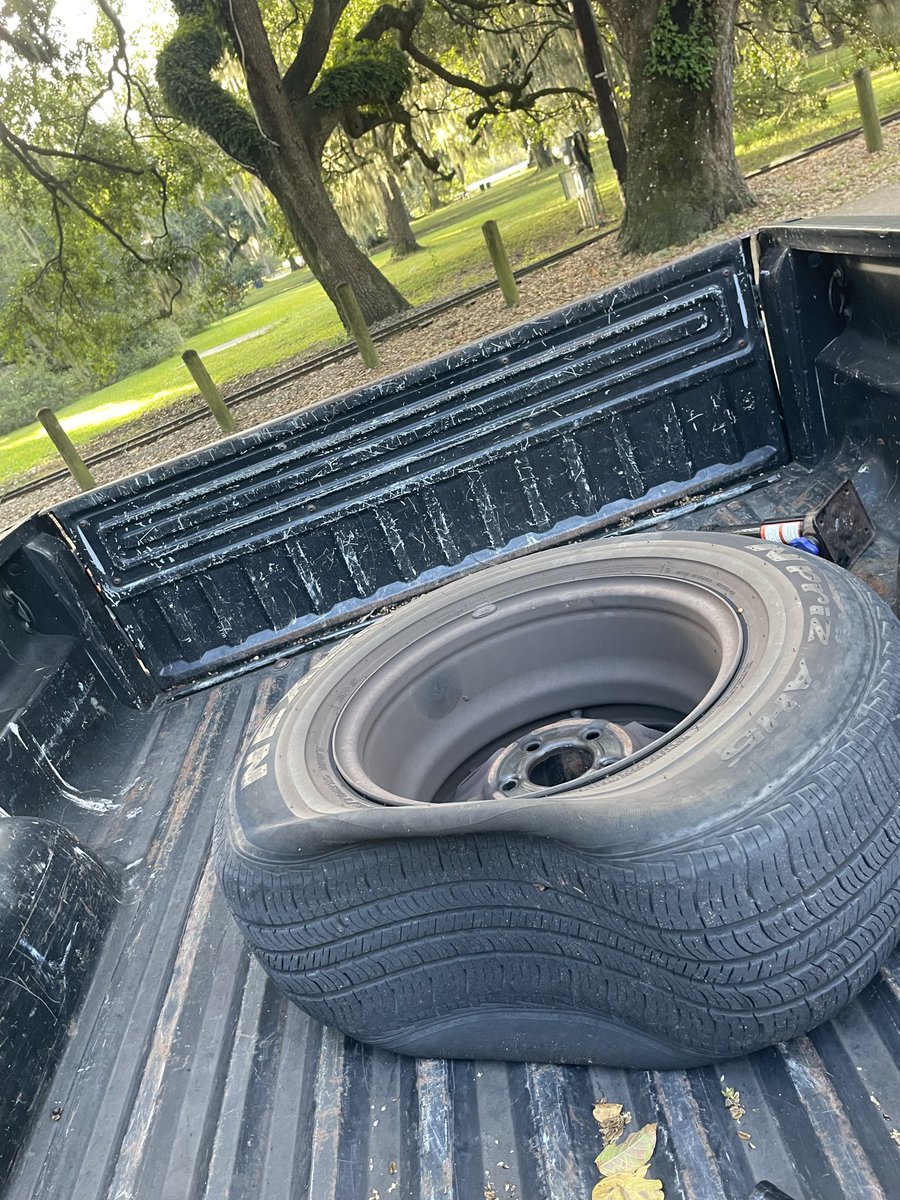 Thanks again, debris-riddled streets of New Orleans. This is why I only drive my hoopty in NOLA. 

<a href="/clintonyates/">Clinton Yates</a> <a href="/DevinKane/">Devin Kane</a> <a href="/BubbaTheGlue/">Bubba Peregrin</a>