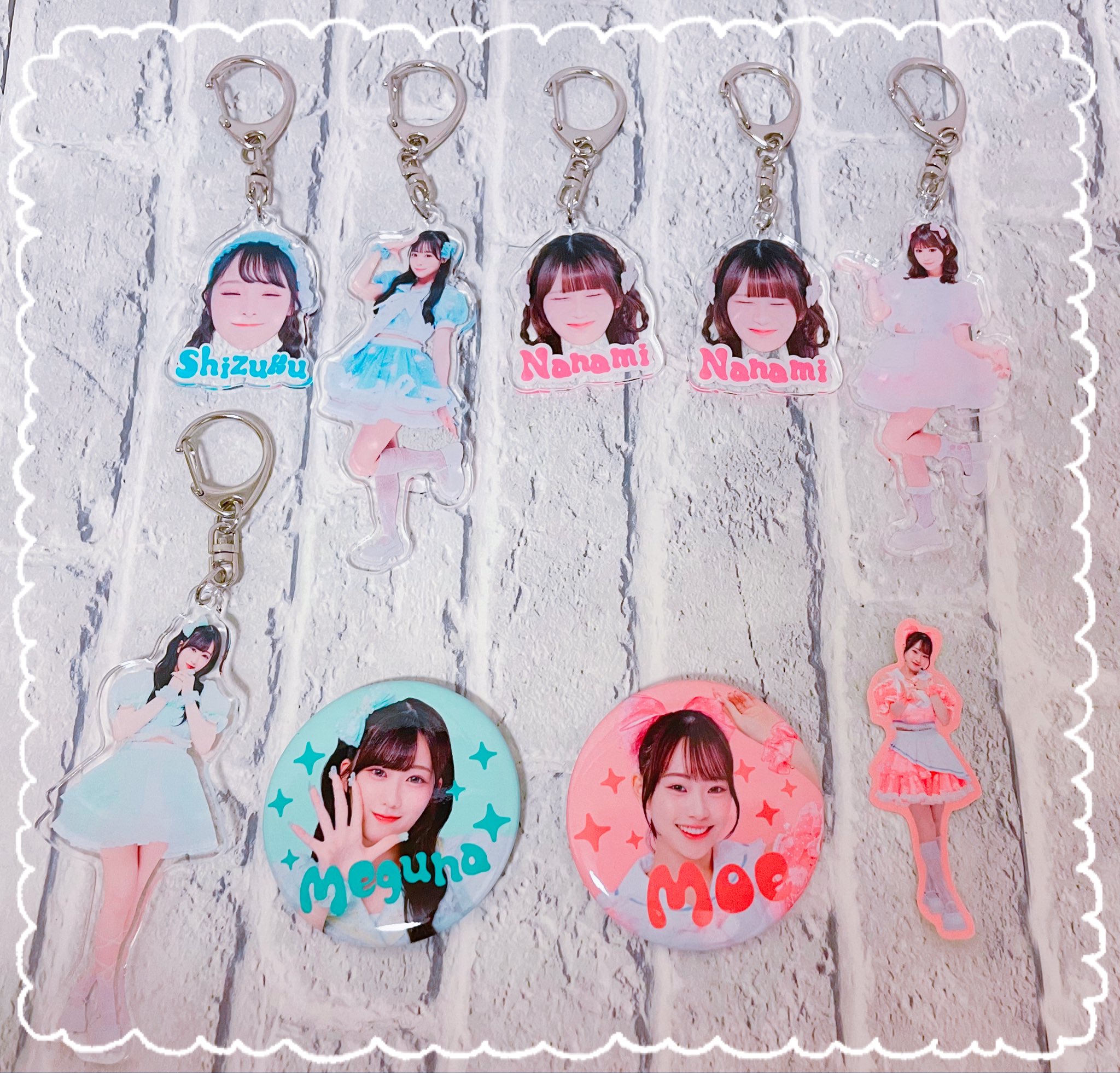 PixelRibbon 葉山雫 ぴくりぼ アクキー ブロマイド pixelribbon ピクセルリボン ぴくりぼ 葉山雫 アクリル