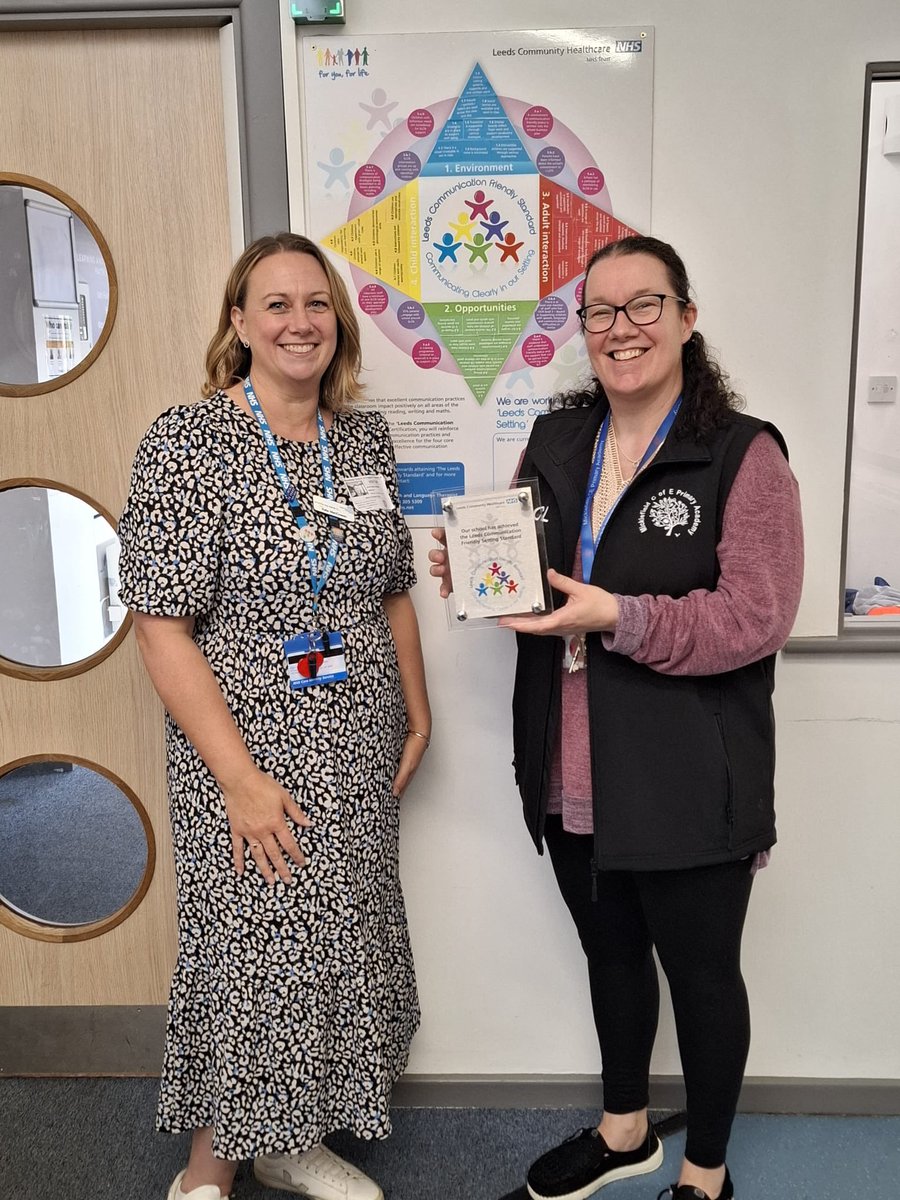 We are delighted to have gained the Leeds Communication Friendly Setting Standard. We are 1 of 7 schools to achieve this across Leeds! 🤩