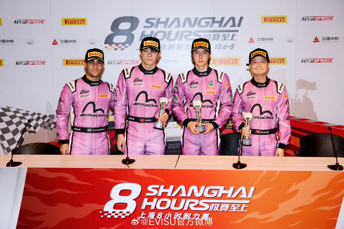 sukepon_akam's tweet photo. #UNORacingteam
#WANGYIBO
#8HoursGT3
準優勝🥈おめでとうございます💚
無事に完走出来た上に結果を残す🏆
素晴らしいことですね👍
恭喜 #85号车组# 斩获2025年上海8小时耐力赛 PA组别 正赛亚军🏆
EVISU官方微博 https://t.co/lcainDl15D