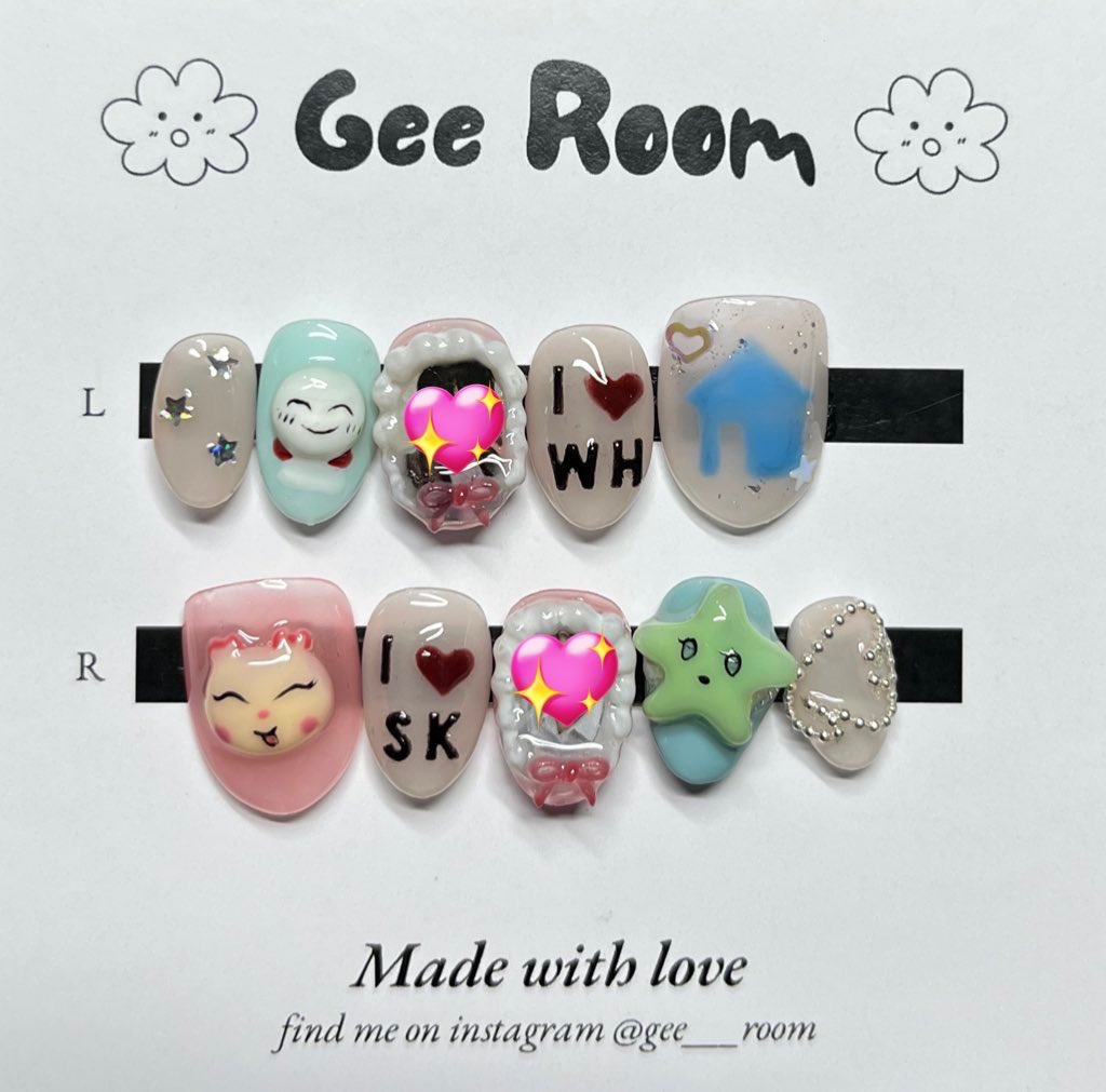 gee | Custom Press On Nails (@gee___room) / Posts / X