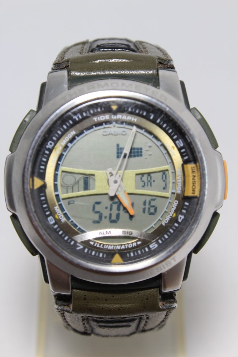 GshockTkhs's tweet image. CASIO AQF-100 analog digital vintage ebay.com/itm/2570594935… #DATABANK #DB500 #goldtelememo