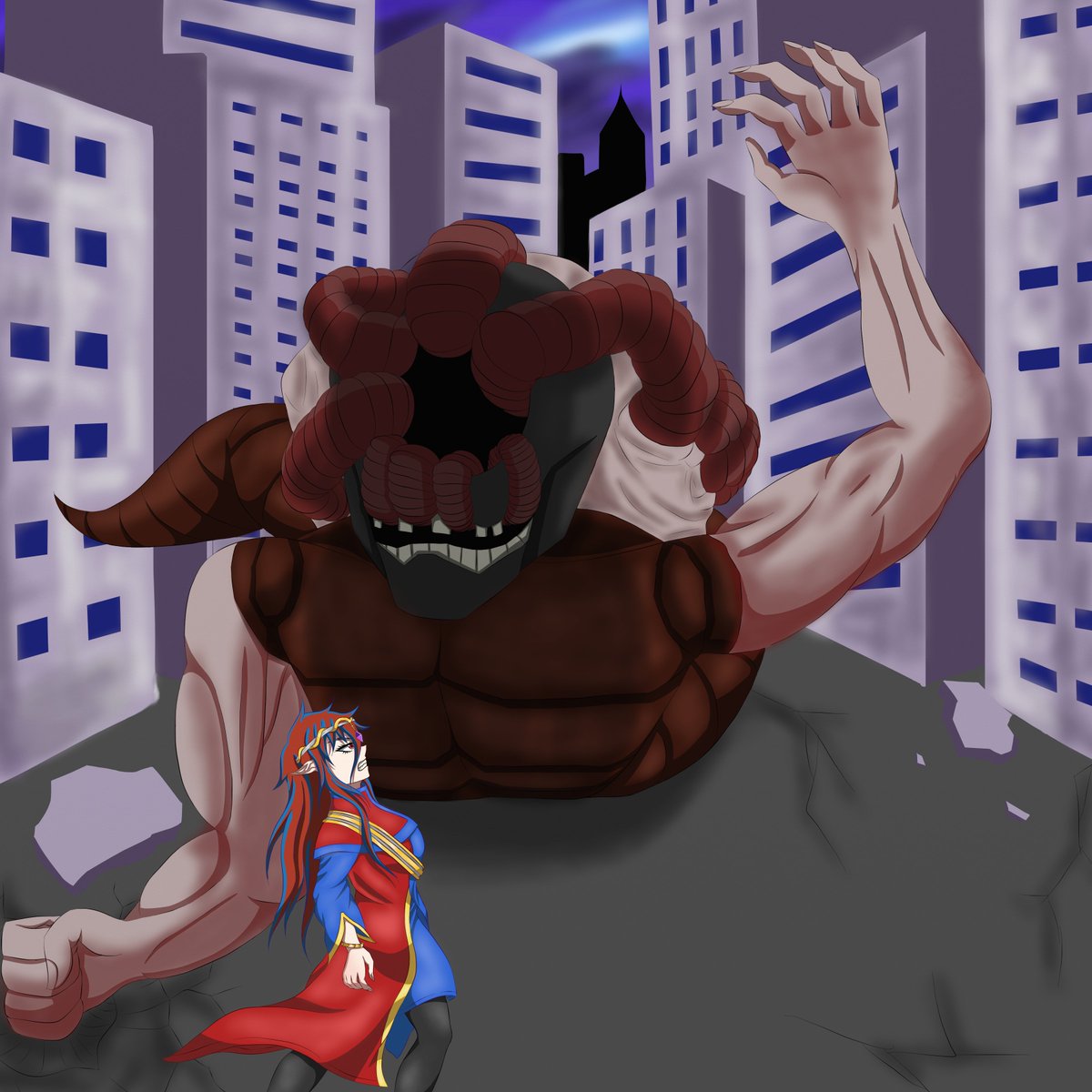 Nicholas_SD_art's tweet image. the protector of justice, beauty, and courage (re-upload because i accidentaly deleted it)
#artwork #art  #digitalartwork #animeartwork