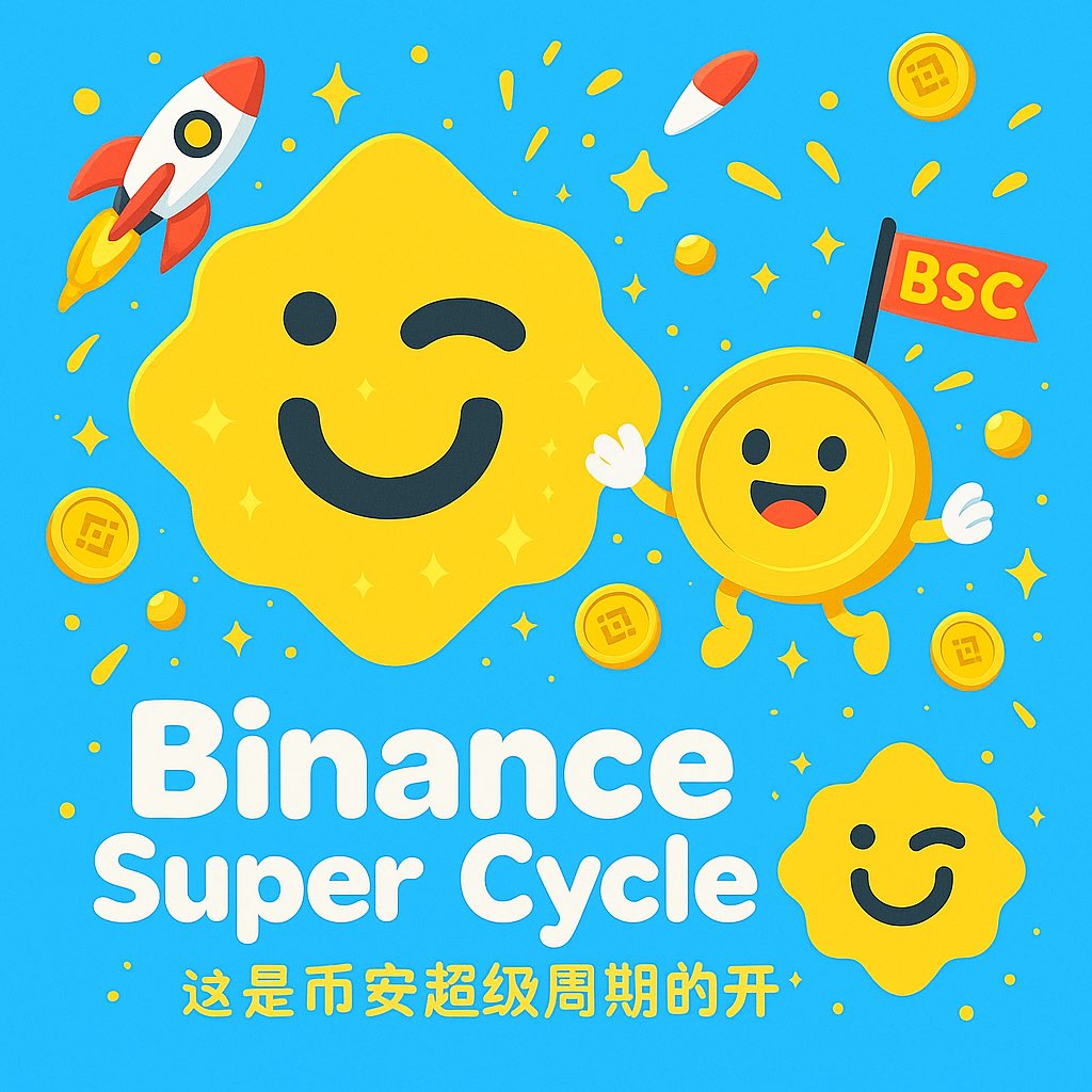 Giggles.. this is just the beginning of the Binance Super Cycle.