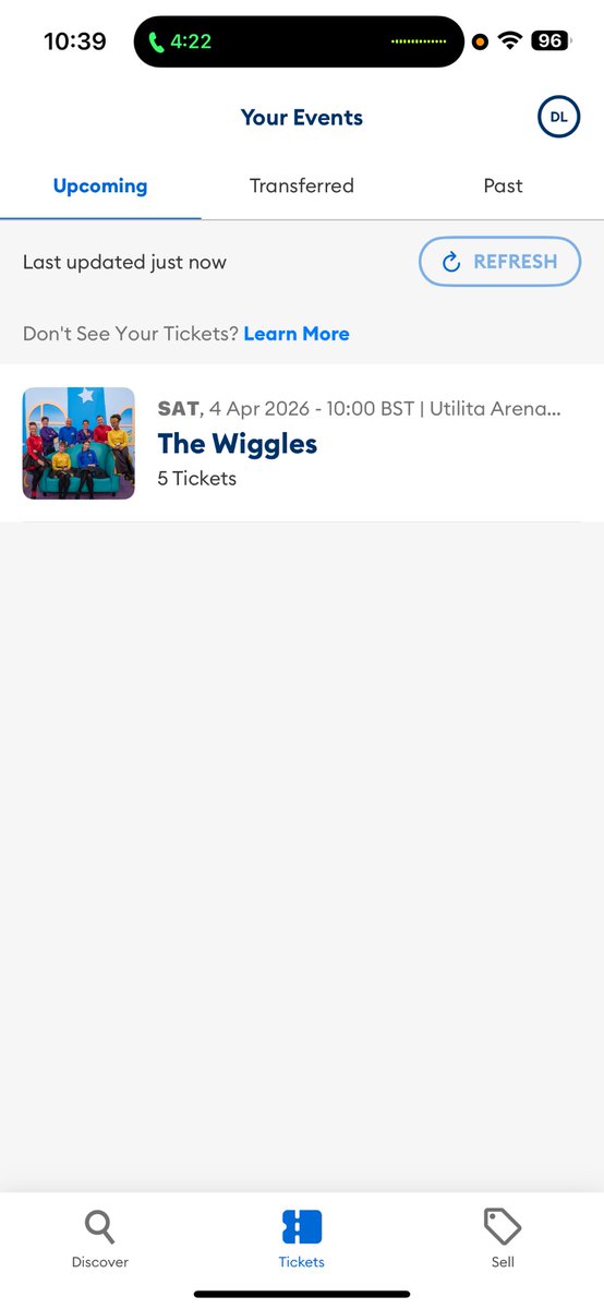 Taking_Danielle's tweet photo. @TheWiggles my little boy will be so happy, definitely made his mam happy. Been watching since the early 2000’s but never seen you guys live. https://t.co/bjTMV1Qpvd