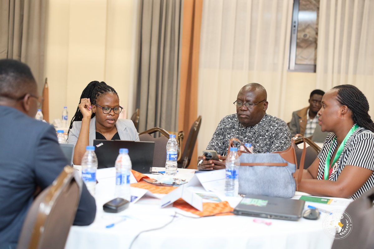 IGADsecretariat's tweet photo. Advancing Uganda’s National Blue Economy Coordination Platform 🇺🇬

The second day of the Kampala workshop focused on intensive group discussions to identify challenges, opportunities, and practical recommendations for strengthening Uganda’s National Blue Economy Coordination Platform.

Participants worked on revewing the Terms of Reference for the platform, aiming to enhance coordination among key sectors and ensure effective implementation of Uganda’s National Blue Economy Strategy.

This IGAD-led mission, supported by the Government of Sweden, continues to build momentum towards stronger governance and sustainable use of aquatic resources.

#RisingWithIGAD #IGADBlueEconomy #SustainableGrowth #InclusiveDevelopment @SweinEthiopia