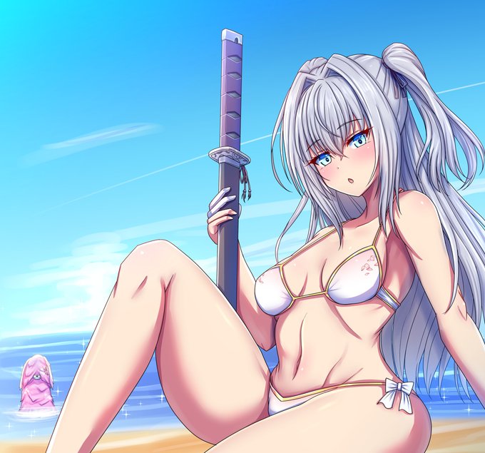 #見た人も無言で銀髪or白髪をあげる 