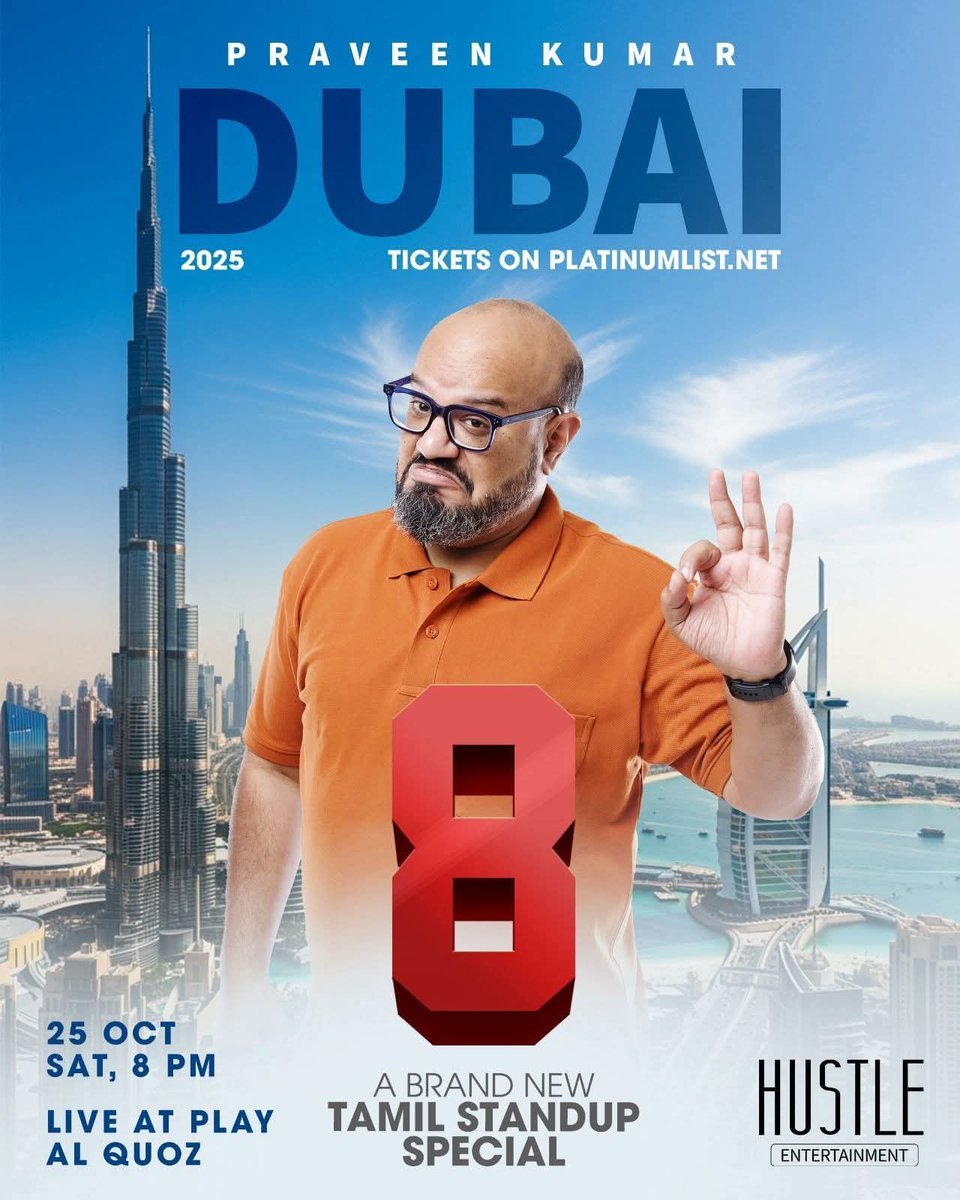 Dubai makkale!! Less than 3 weeks to go.... 🙏🏽

Details and tickets in dubai.platinumlist.net/event-tickets/…