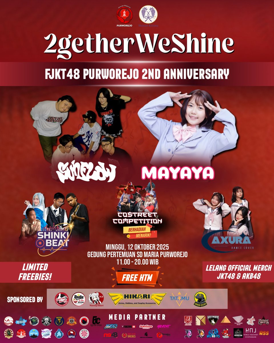 The light returns, stronger than before.
Celebrate the moment where music, unity, and passion collide — 2gether We Shine. 💫