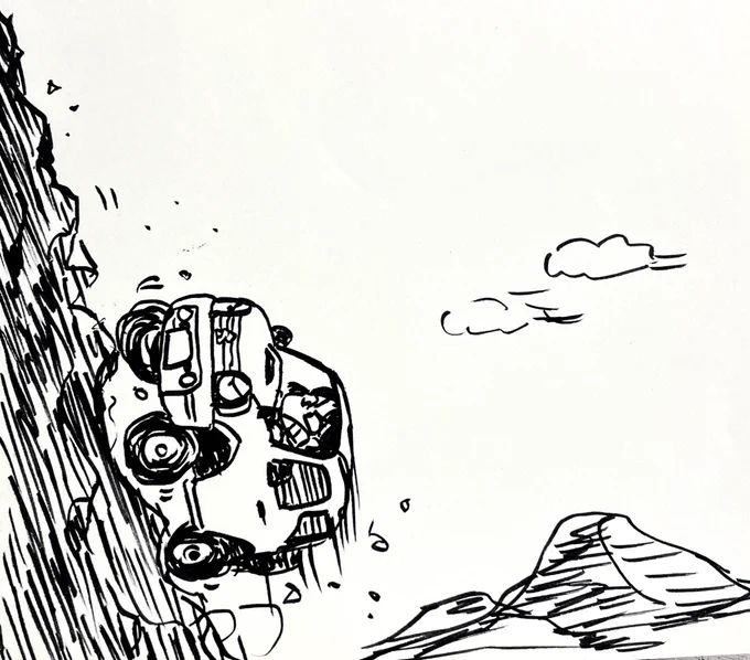 #inktober2025
day8:reckless 