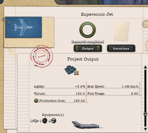 RT56_Mod's tweet image. As requested a few times, we're implementing the supersonic frame and will be moving Jet Engine III to a new, dedicated special project  The icon of jet engine III will also be swapped in favor of vanilla's axial one (ignore that it says II for now)