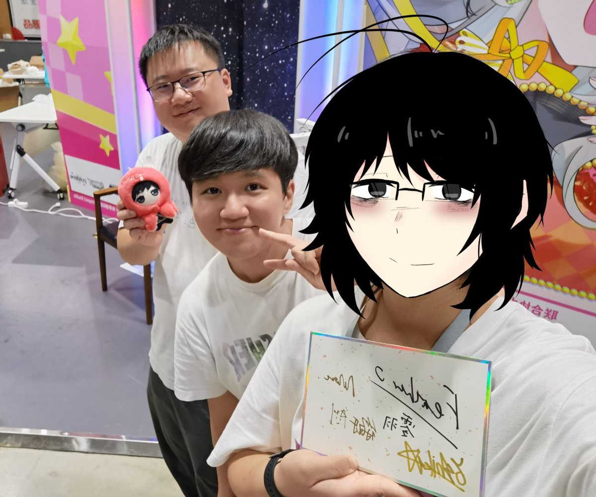 最高の写真！withフェザーさん&amp;よしきさん🥹