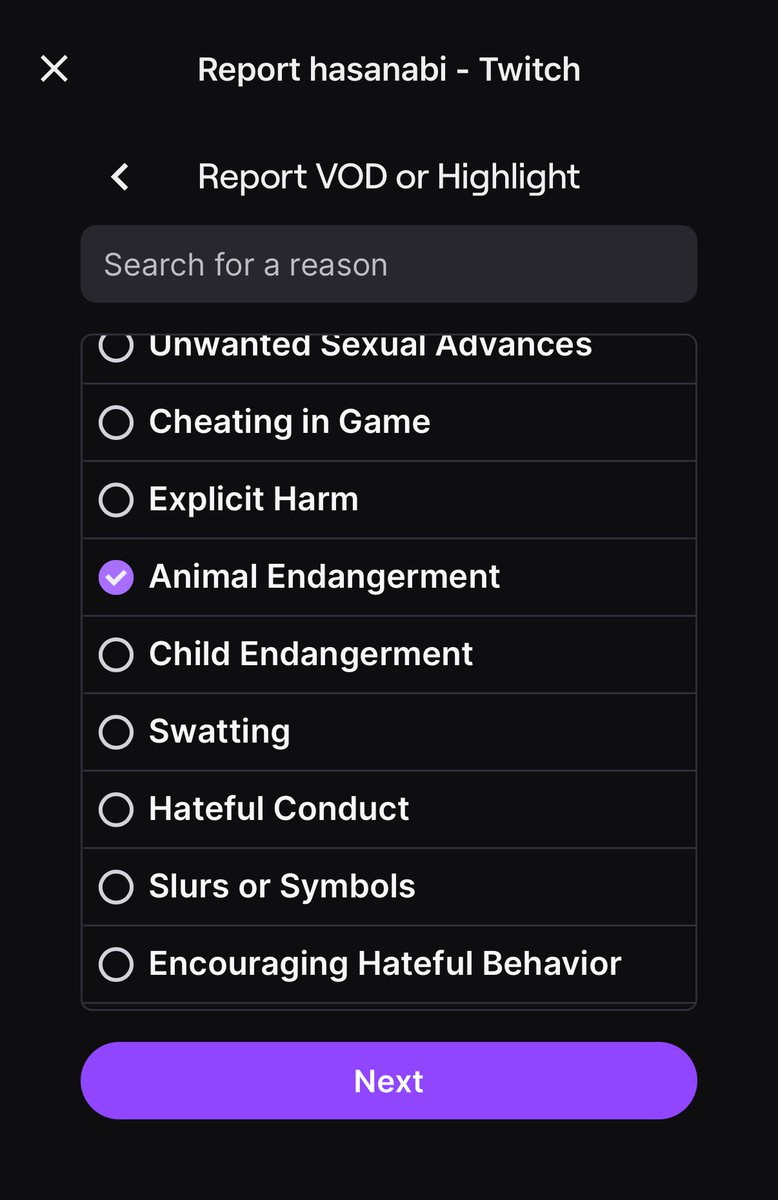 itsnattran's tweet photo. @DramaAlert Report his twitch EVERYONE. Make it known https://t.co/8WV0pjxQ8r