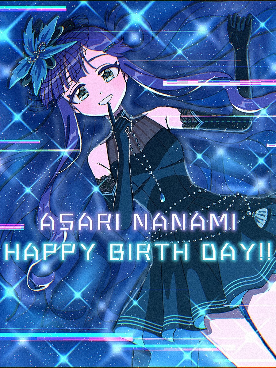 yomogi_510's tweet photo. #浅利七海生誕祭2025
お誕生日おめでとう🐟一生愛す💪💙💙💙 https://t.co/MLSVlV5jQ5