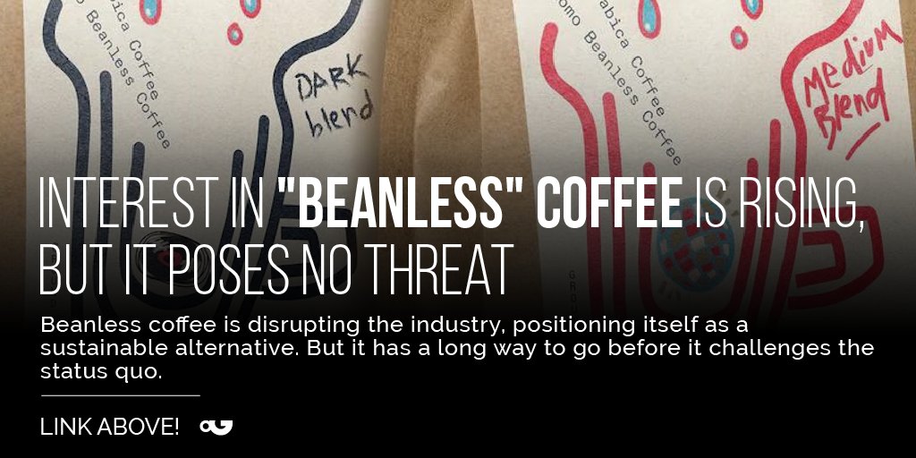 PerfectDailyG's tweet photo. #Beanlesscoffee is disrupting the industry, positioning itself as a sustainable alternative. But it has a long way to go before it challenges the status quo.๐ https://t.co/We5xhlZ8Eg https://t.co/IyhTEDhOID