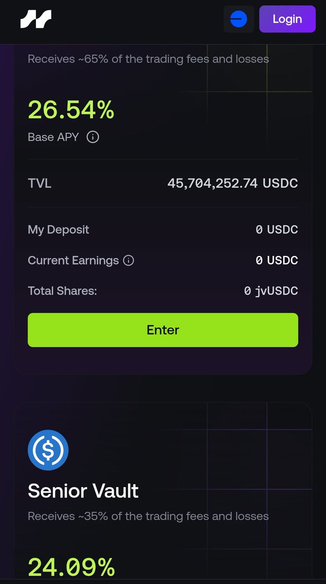 BeusterRico's tweet photo. Gebühren und Verluste von Tradern werden hier zu deinem Gewinn. Mehr als 20% auf deine USDC +Airdrop AVNT Token in Q1 2026. Der Zinseszins wirkt in Echtzeit, blockweise, statt monatlich oder jährlich.... https://t.co/lxydyjNGTE