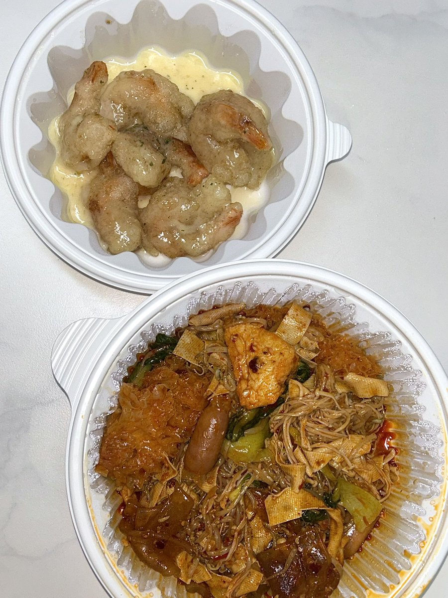 오늘의 환연푸드
마라샹궈랑 크림새우🤍