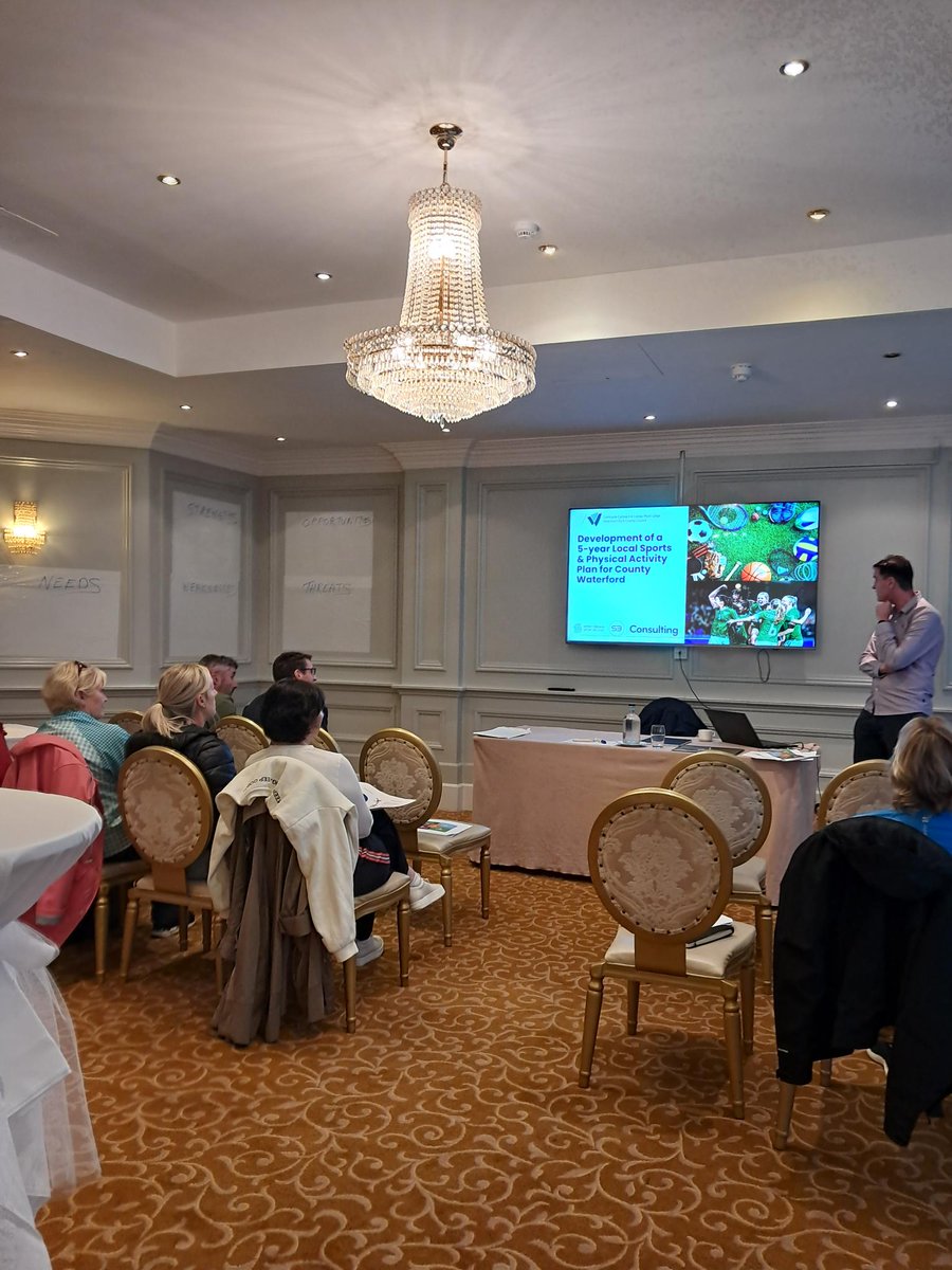 A massive thanks to everyone who attended our Stakeholder Engagement Workshops throughout Waterford last week. S3 are developing a Local Sports &amp; Physical Activity Plan for Co. Waterford with the aim to increase participation in sport and physical activity for all of Waterford!