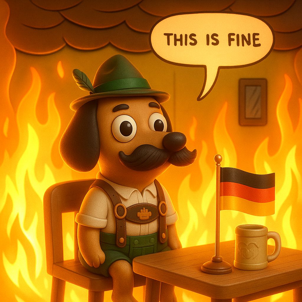 Na was sagt ihr? 

Bei dem ganzen Chaos am Krypto-Markt, sollte man den Spaßfaktor nicht aus den Augen lassen. Ganz wichtig ist hier das Bier aufm Tisch.

Pröstle 🍻

#krypto #deutschland