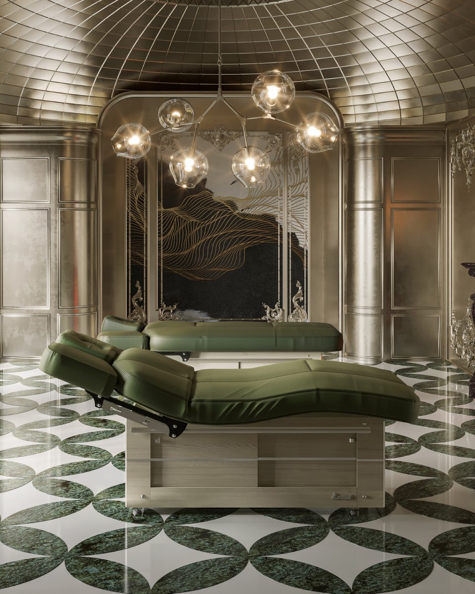 LemiGroup's tweet image. FLORENCE✨
More than just a treatment table, it’s the balance of elegance and functionality. With 3 electric movements and the Anti Stress HBS System, Florence supports head, shoulders, and back for complete comfort.🌟

#LEMI #Florence #SpaExperience #ItalianDesign #MadeInItaly