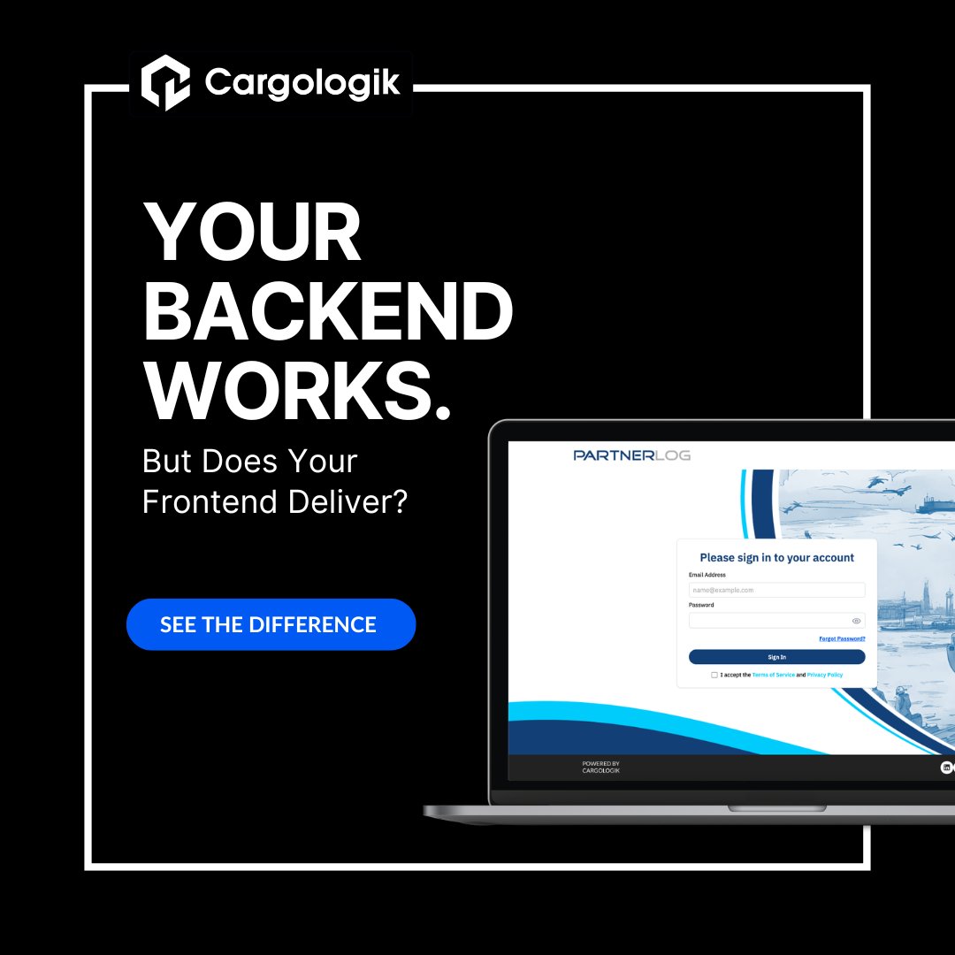 cargologik's tweet image. Most logistics platforms focus on the backend. But customers don’t live in your backend. They live in what they see. 👁️ Cargologik gives you an edge with a simple, branded and modern frontend.✨ Because in logistics, the experience is the product.
#logtech #Cargologik