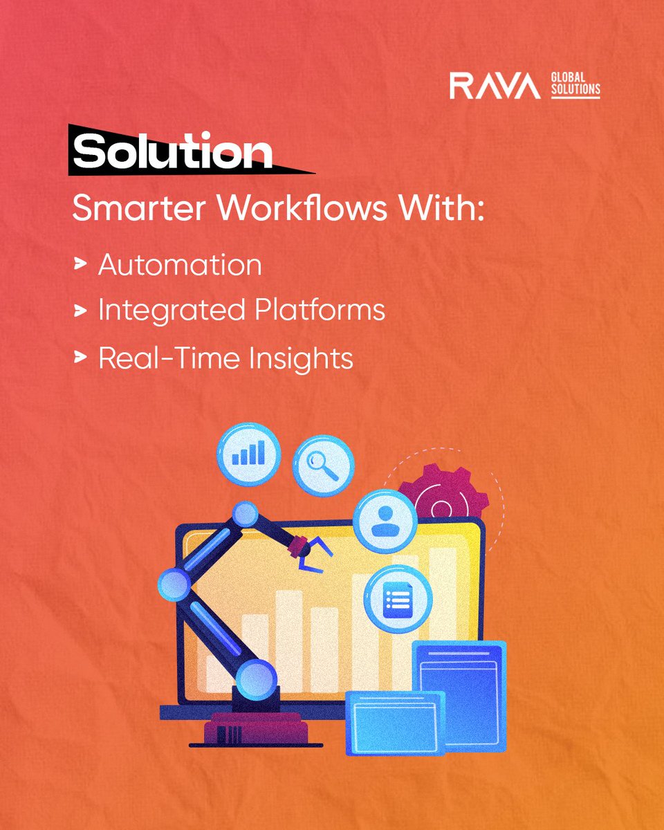 ravaglobal's tweet image. Bottlenecks aren’t about people—they’re about processes.
With smarter automation, seamless integrations &amp;amp; real-time data, RAVA Global Solutions helps you move faster with Odoo, Salesforce &amp;amp; MuleSoft.
👉 ravaglobalsolutions.com
#Automation #RAVAGlobalSolutions