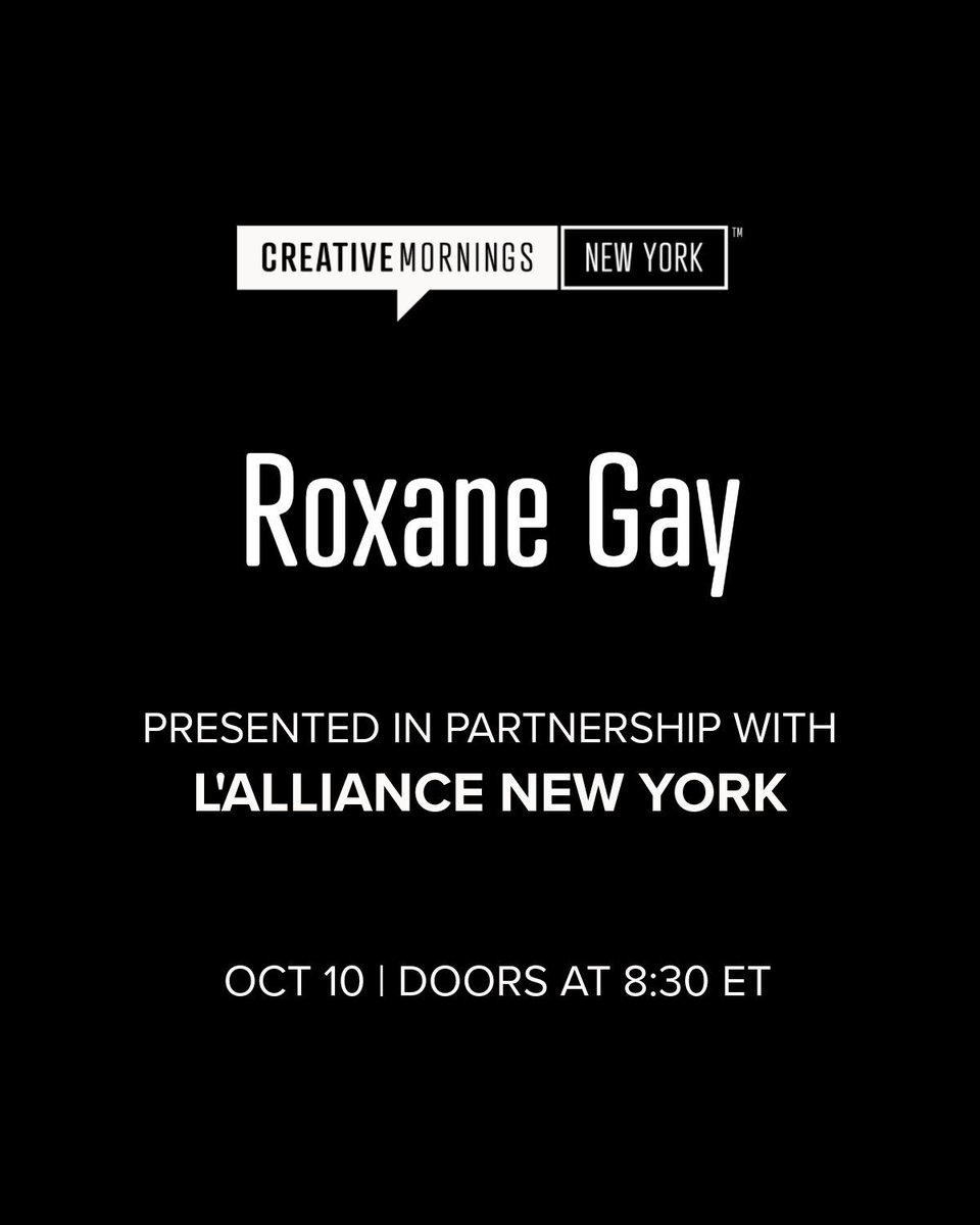 NewYork_CM's tweet image. Thank our partners Harvest and MPB if you get a free ticket to our next event on Friday, October 10th with Roxane Gay. Register now buff.ly/KDBF5F1 #CMsoft #CMNYC