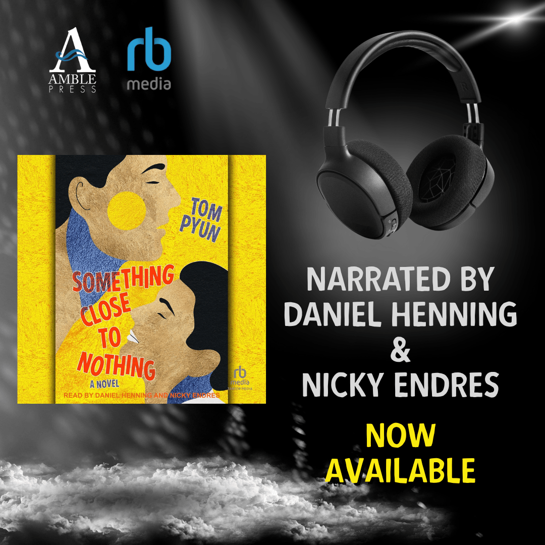 🏳️‍🌈✈️🌏 He left his husband at the airport to chase his dreams—now both men must figure out what it really means to grow up, love hard, and start over. 
🎧 Listen to Tom Pyun’s fierce, funny &amp; unforgettable new audiobook today. 
Available everywhere great audiobooks are sold!