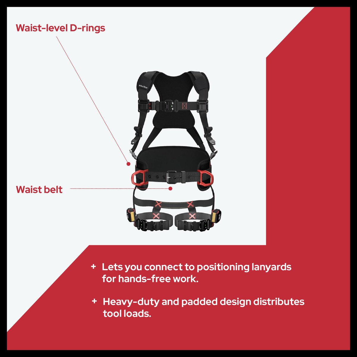 FallTechSafety's tweet image. You show up. The FT-Iron delivers. 💪
From reinforced waist belts to upgraded SRL connection points, this full body harness is designed for serious wear, extreme loads, and all-day mobility. 
Get the fit that works for you—no slippage, no strain.
#falltech #iron #safetyfirst #ppe