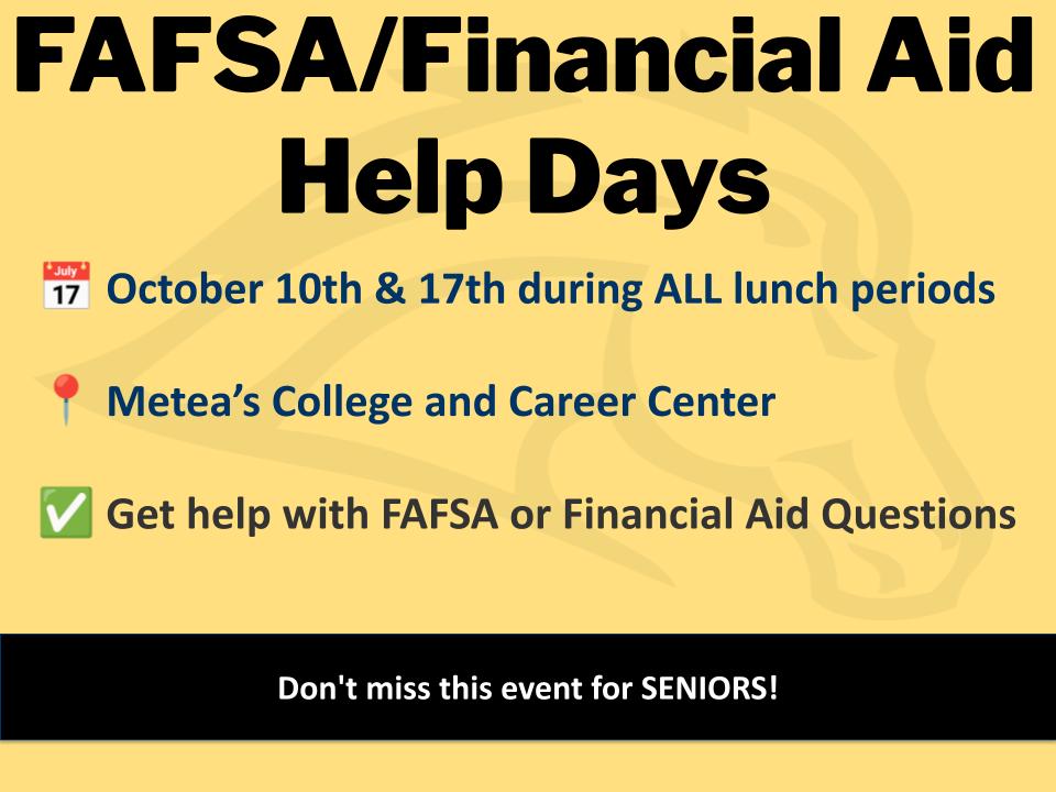 Need help with FAFSA?