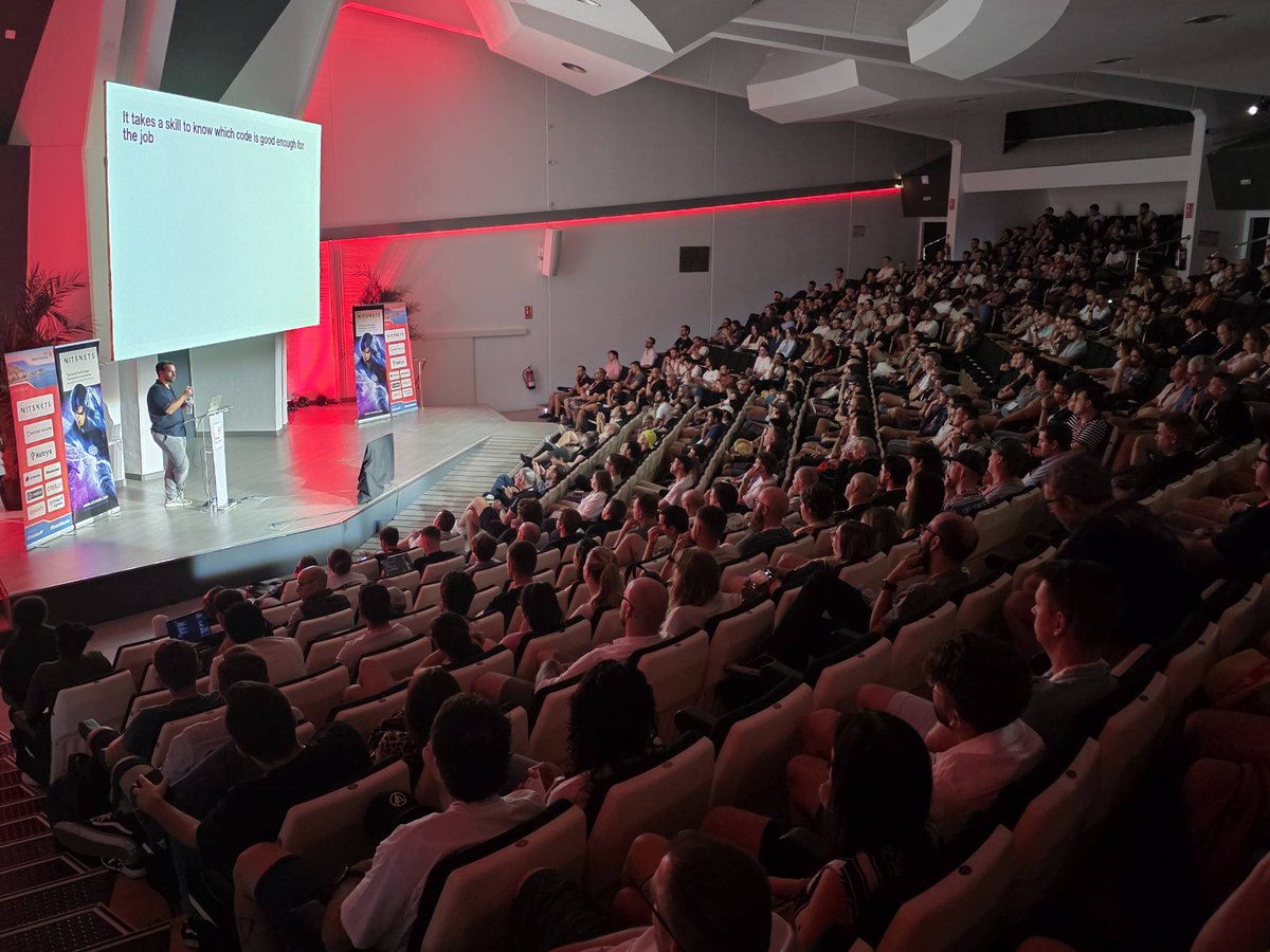 ReactAlicante's tweet image. When we started this, back in 2017, it was impossible to imagine that we were creating something that was so fulfilling at a personal level. Thank you, friends, for these days together, and for making React Alicante 2025 yet another memorable edition. See you soon.