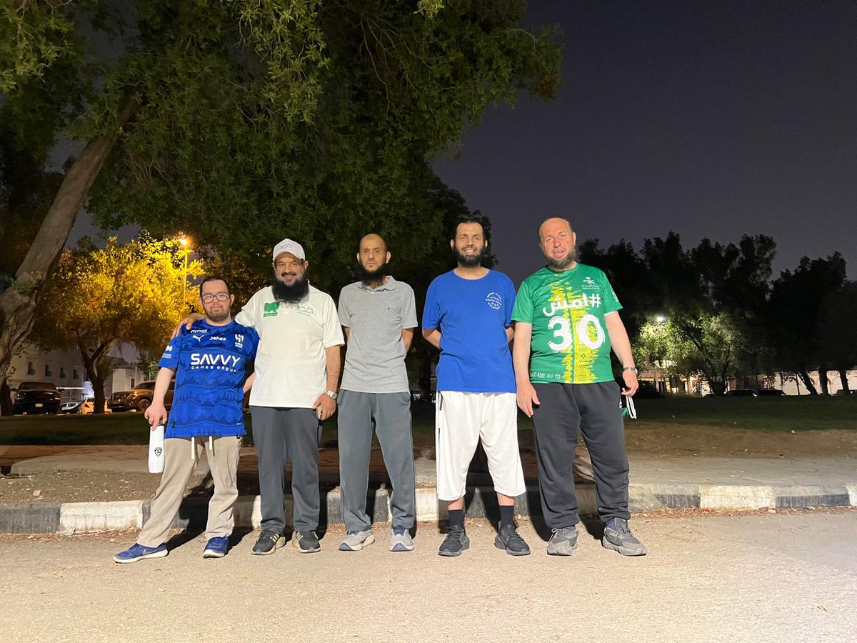 يسعدنا لقياكم في النشاط الأسبوعي 
🗓️ مساء الأربعاء
🕜 بعد العشاء 7:50
📍حديقة طريق النهضة الشمالي 
MPXX+2W الربوة، الرياض
🚶🏻ملاحظة:
- المشي مدة ساعة واحدة، ثم تمارين الاستطالة
#مشاة_الرياض
#مشاة_الربوة
#مشاة_السعودية