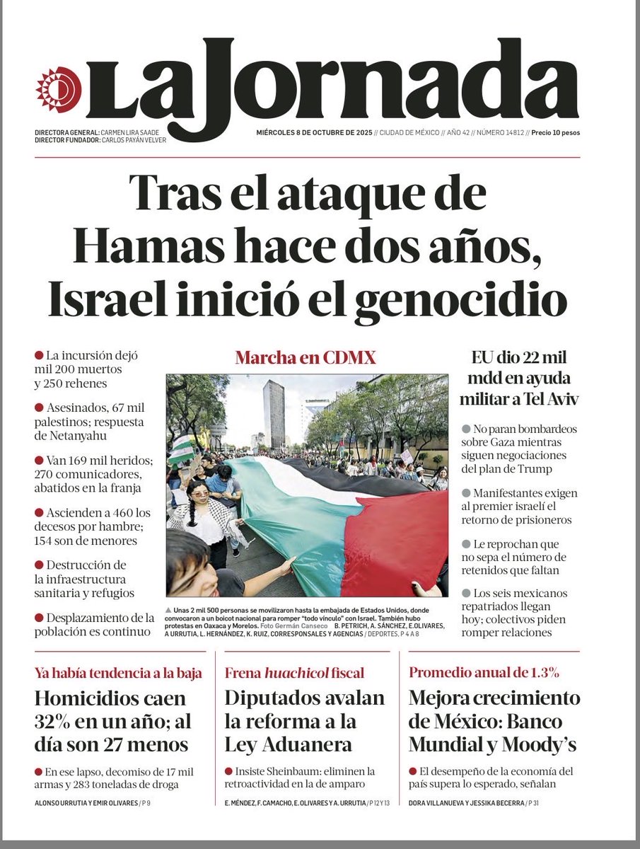 sPRing_PR's tweet image. Te compartimos las #PrimerasPlanas de algunos periódicos del día. 🗞️