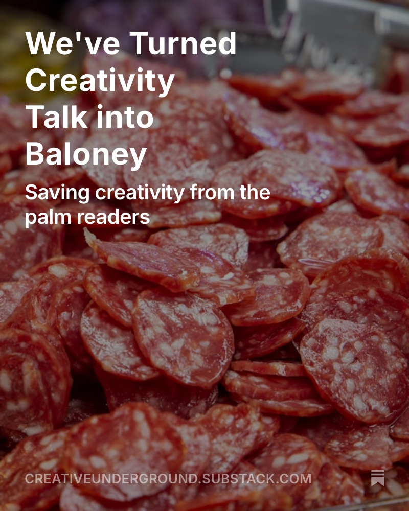 How we talk about creativity and it’s trials will determine how you’re able to navigate the path. Will you overcome or will you be be lost?
open.substack.com/pub/creativeun…