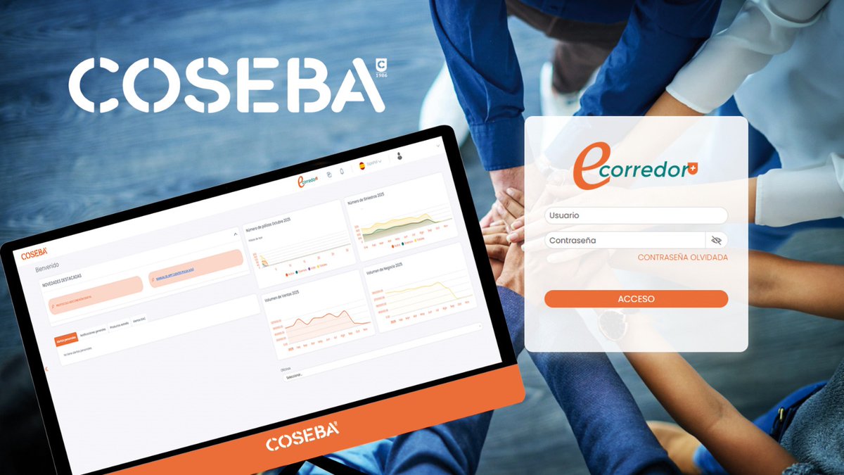 .<a href="/Coseba1986sl/">COSEBA Seguros</a> lanza eCorredor Plus, un ERP optimizado para elevar la eficiencia operativa de sus oficinas Premier #lanzamiento #tecnología #CorredoresDeSeguros #SectorAsegurador muysegura.com/coseba-lanza-e…