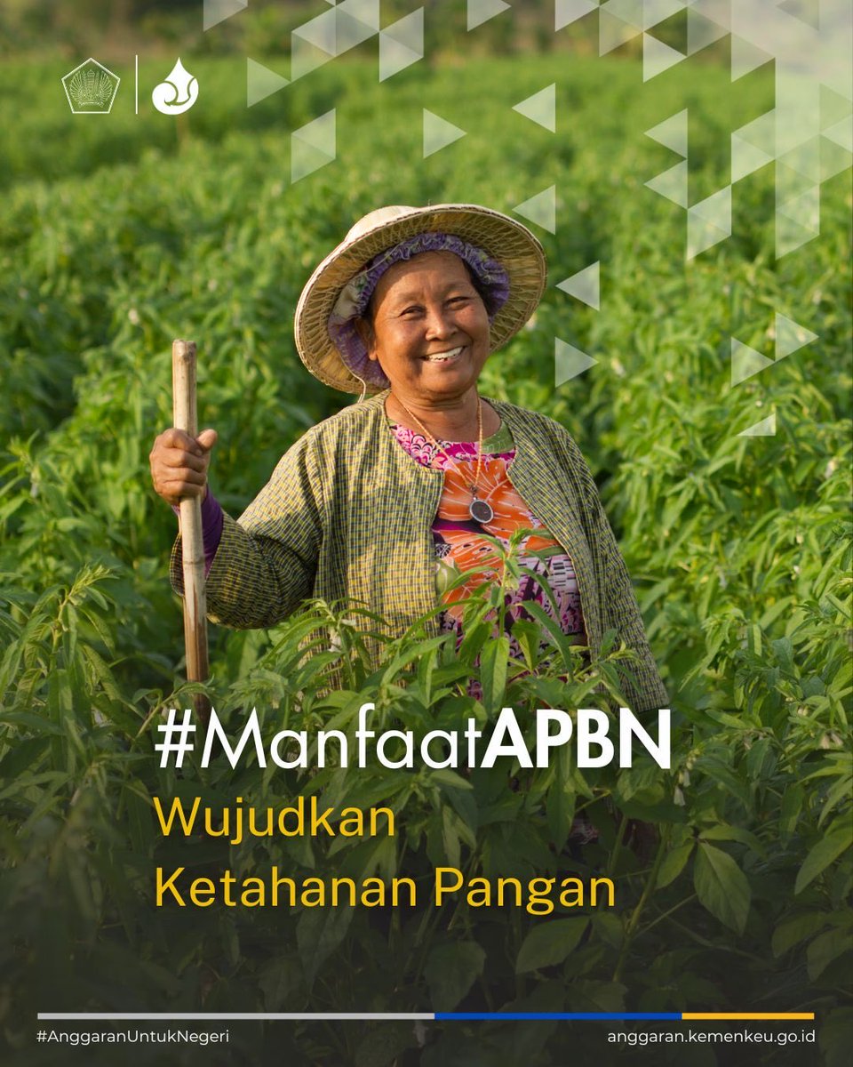 DitjenAnggaran's tweet photo. 🌾 Ketahanan pangan terwujud melalui sinergi antara pemerintah pusat dan daerah.

Lalu, bagaimana peran APBN dalam mendukung petani dan desa agar semakin mandiri? 🤔

👉 Yuk, simak penjelasannya di konten berikut ini!

#ManfaatAPBN #AnggaranUntukNegeri #KetahananPangan https://t.co/mYaRsqvFXR