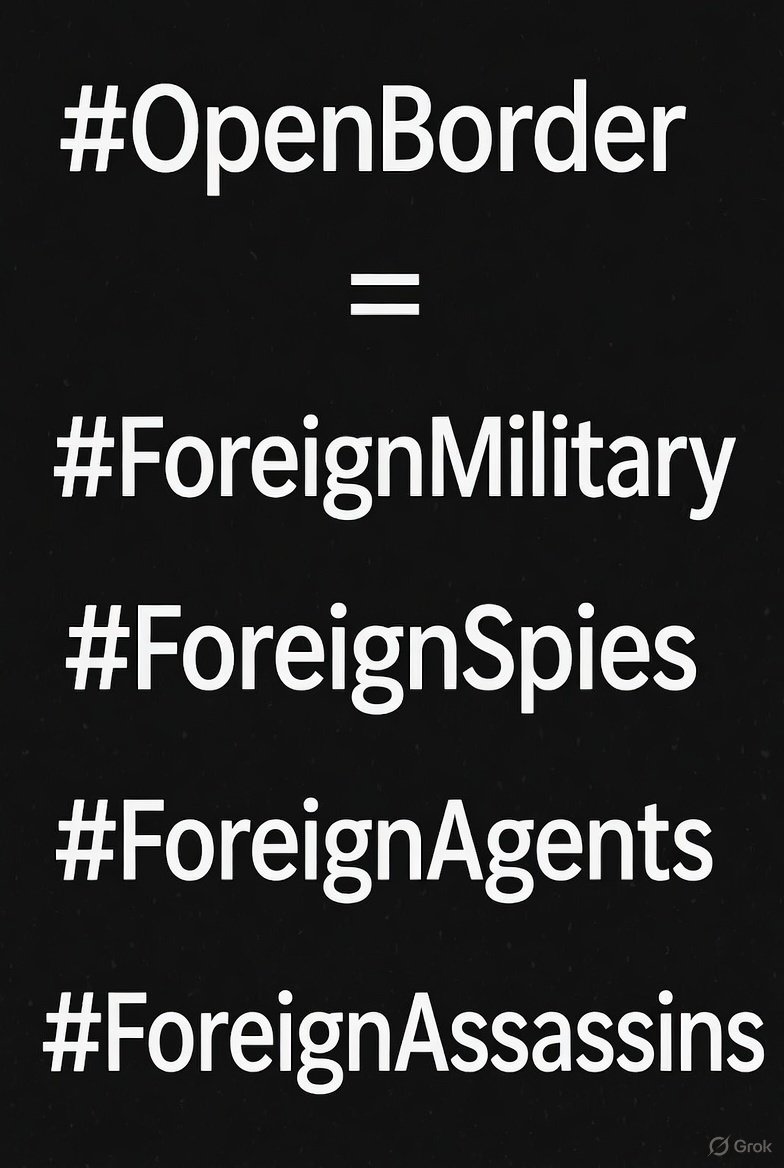 realRenHo's tweet image. #OpenBorder == #ForeignMilitary &amp;amp; #ForeignSpies &amp;amp; #ForeignAgents &amp;amp; #ForeignAssassins 

2+2