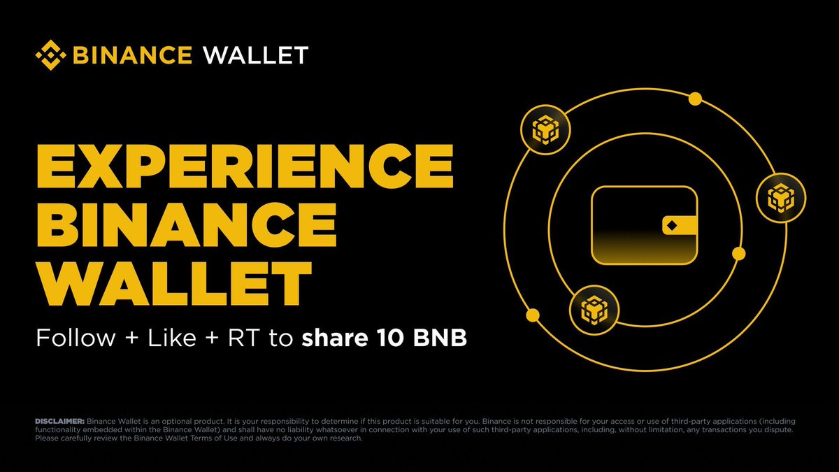 🔶 Binance Wallet 10 $BNB Free Event 🤑

Trade BSC Memes with Binance Wallet - the ultimate experience!

📲 App: 0 trading fee on top of generous amount of Alpha Airdrops 
💻Web: Best Meme trading experience — lowest trading fees, highest commission
Link : binance.com/en/survey/pre