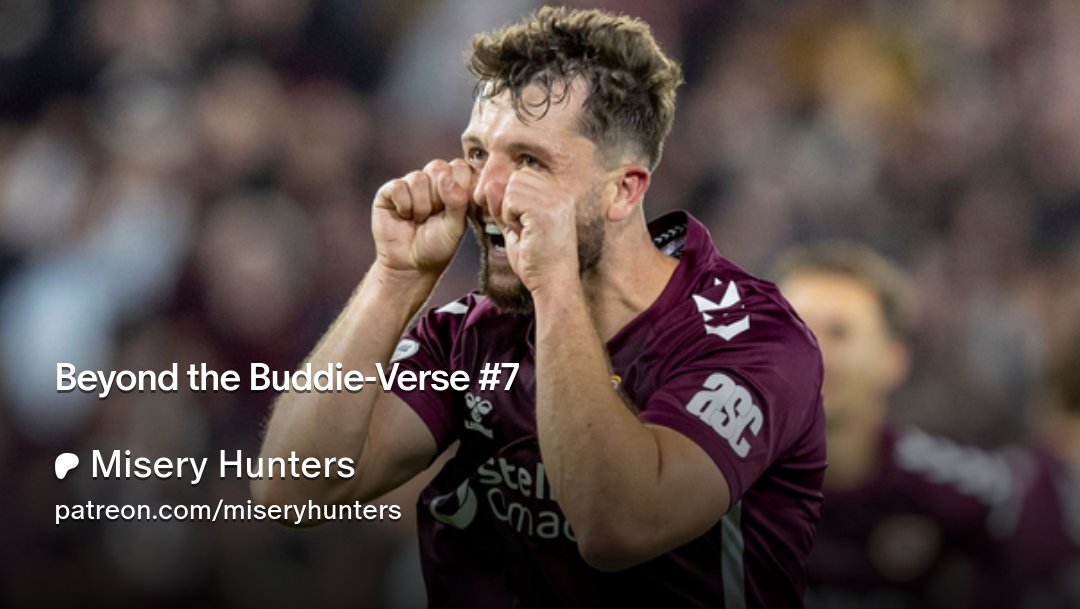 🆕✍️ - Beyond the Buddie-Verse #7

<a href="/PTFblog/">Part Time Fan 🏴🏳️</a> is back for another free-to-read weekly round-up of the rest of the Scottish Premiership.

Aberdeen scoring? Bus delays? Motherwell playing nice football but ultimately getting heehaw?

Read on to find out.

patreon.com/posts/beyond-b…