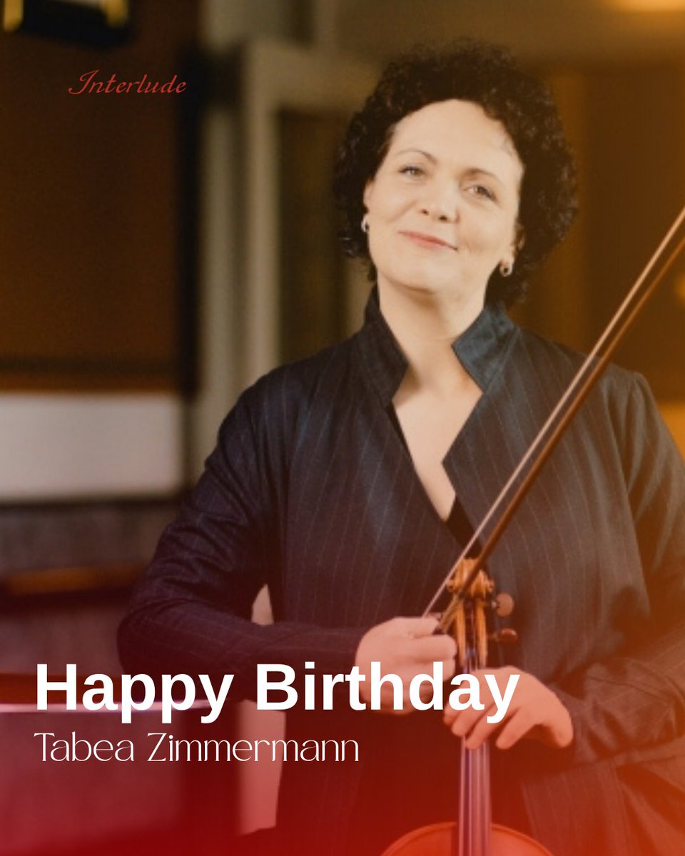interludeHK's tweet image. Happy Birthday!
"I joined my first string quartet at age 4." – Tabea Zimmermann.🎻
🎼 Discover the inspiring start of her musical journey in our article.

tinyurl.com/nrxtuv9h 

#TabeaZimmermann #cello #classicalmusic #musiclegend #happybirthday