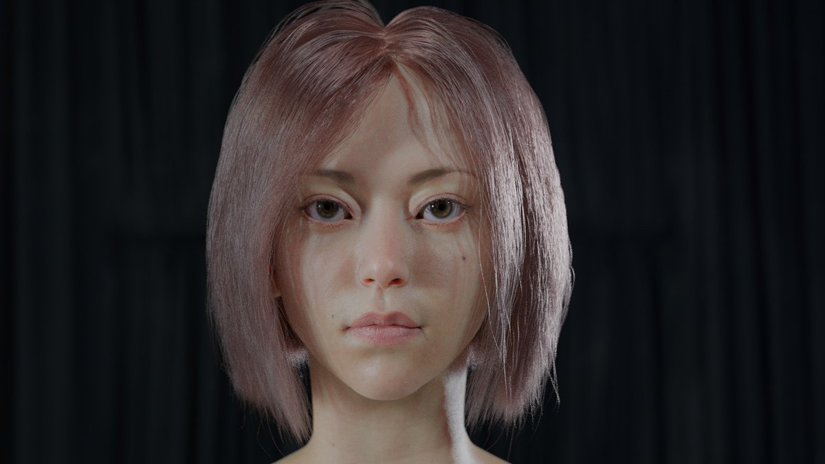 Sintel(blender open movie. ) Fan art
day 1 
WIP
#b3d #LensSim